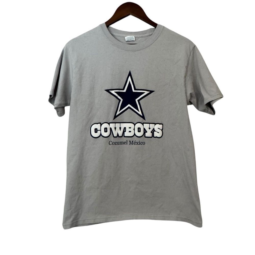 NFL Dallas Cowboys Gray Cozumel Mexico T-Shirt